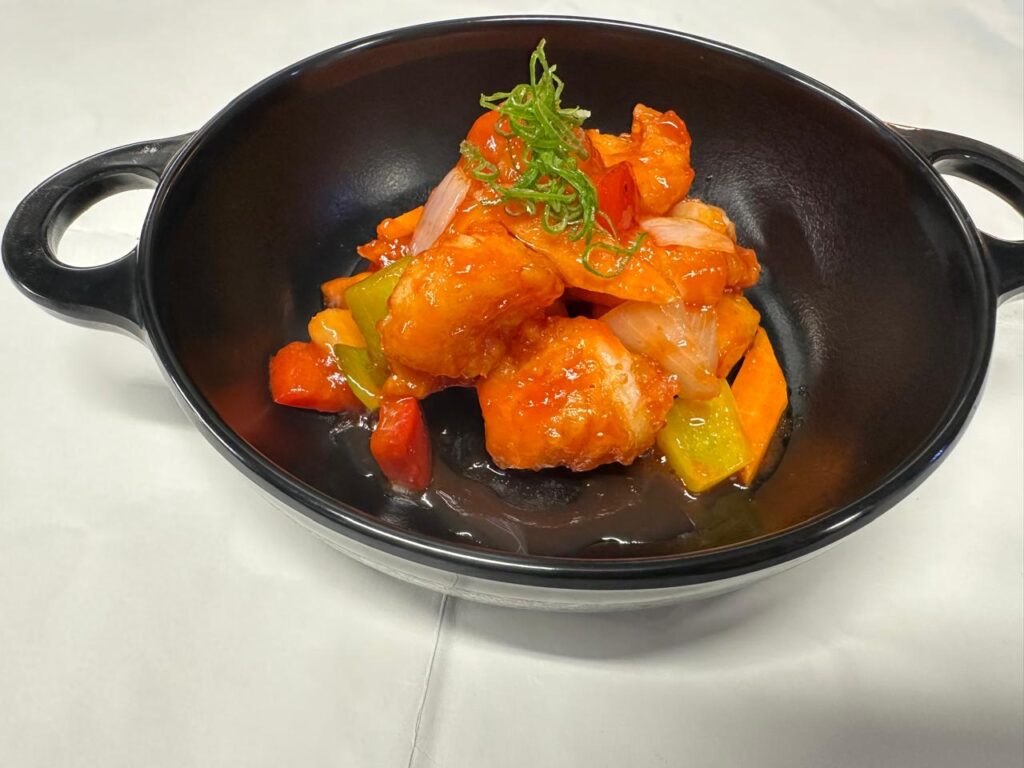 SWEET AND SOUR SHRIMP